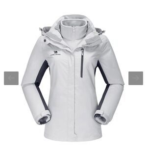 CAMEL CROWN Women's Waterproof Ski Jacket